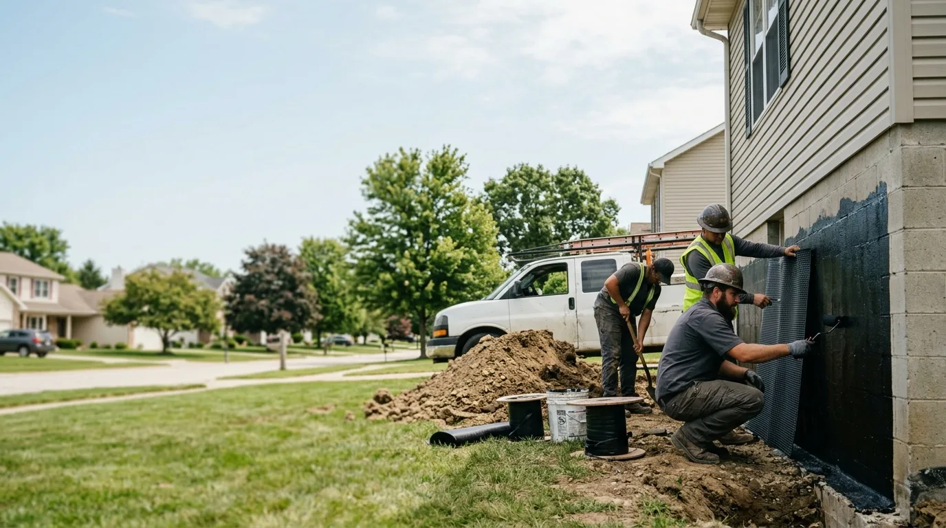 Basement Waterproofing in Mechanicsville, IA near me